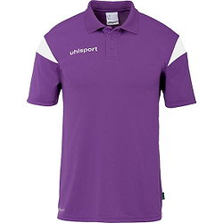 Uhlsport Squad 27 Poloshirt Herren - Lila / Purple / Weiß