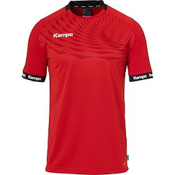 Kempa Wave 26 Maillot Manches Courtes Enfants - Rouge