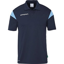 Uhlsport Squad 27 Polo Hommes - Marine / Bleu Ciel