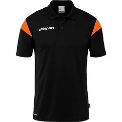 Uhlsport Squad 27 Polo Enfants - Noir / Orange