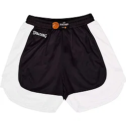 Spalding Hustle Basketbalshort Heren - Zwart / Wit