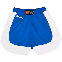 Spalding Hustle Basketbalshort Kinderen - Royal / Wit