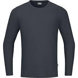 Jako Organic T-Shirt Manches Longues - Anthracite