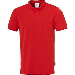 Uhlsport Essential Prime Polo Heren - Rood / Wit