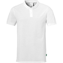 Uhlsport Essential Prime Poloshirt Kinder - Weiß / Schwarz