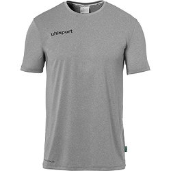 Uhlsport Essential Funktions T-Shirt Herren - Dunkelgrau Meliert / Schwarz