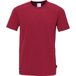 Uhlsport Id T-Shirt Hommes - Bordeaux / Noir