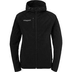 Uhlsport Id Softshelljas Dames - Zwart / Wit