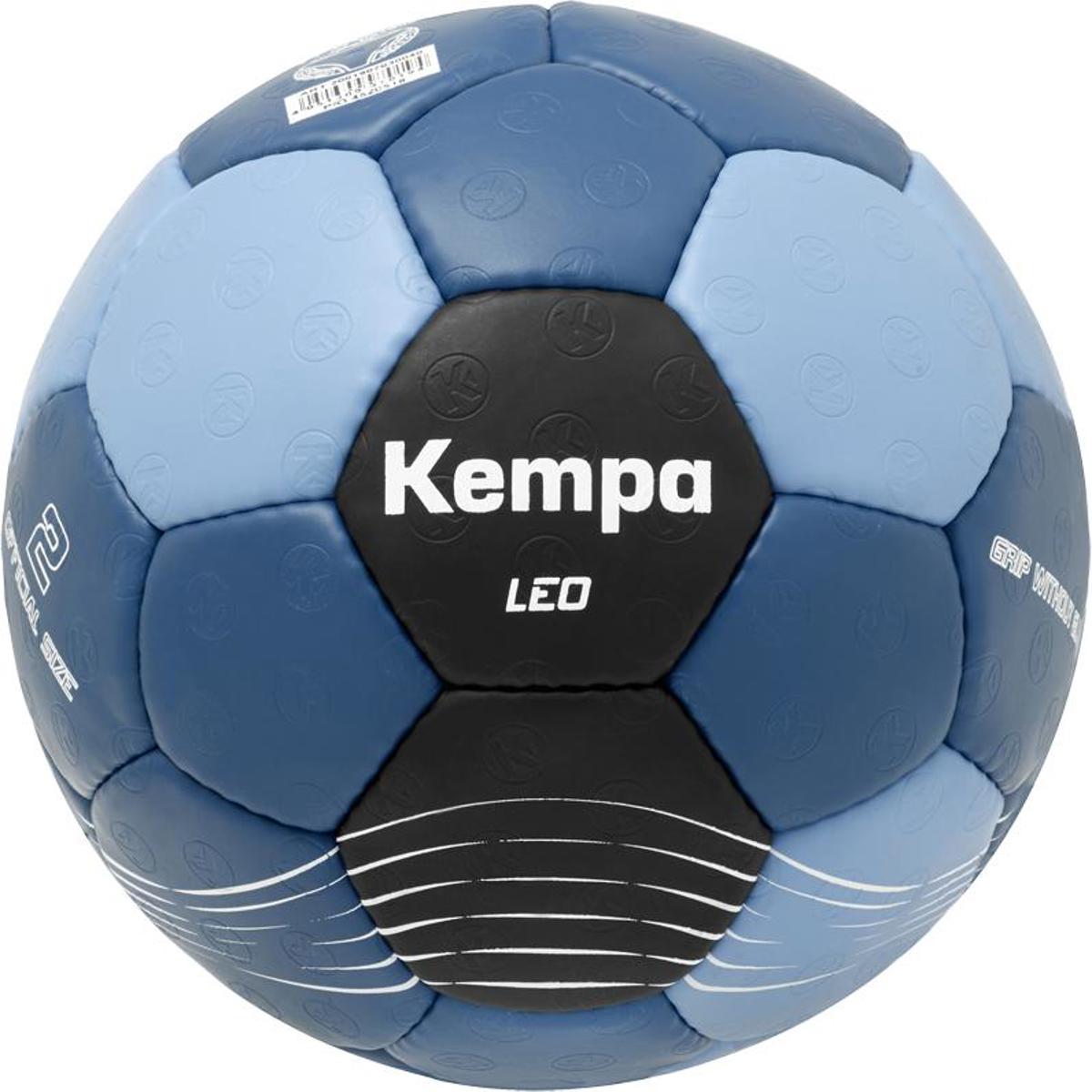 Kempa Leo Handbal voor kinderen en volwassenen, grijs/zwart, 0