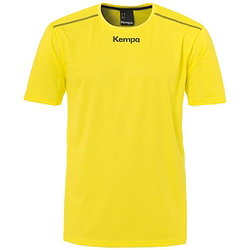 Kempa Poly Funktions T-Shirt Herren - Gelb