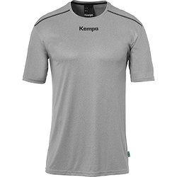 Kempa Poly T-Shirt Fonctionnel Hommes - Gris Mélange