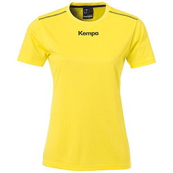 Kempa Poly Funktions T-Shirt Damen - Gelb