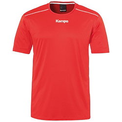 Kempa Poly Functioneel T-Shirt Kinderen - Rood
