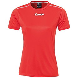 Kempa Poly Functioneel T-Shirt Dames - Rood