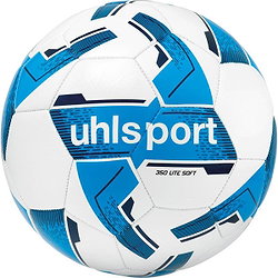 Uhlsport 350 Soft Lightbal - Wit / Cyaan / Marine