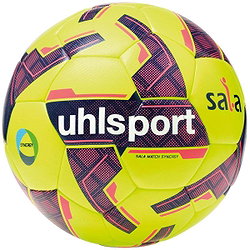 Uhlsport Sala Match Synergy Football - Jaune Fluo / Marine / Rouge Fluo