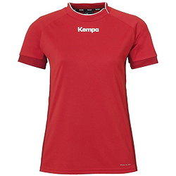 Kempa Prime Trikot Kurzarm Damen - Rot / Chili Rot