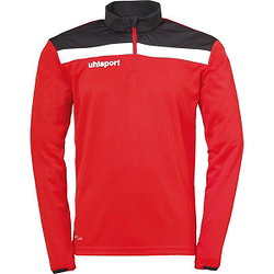 Uhlsport Offense 23 Ziptop Kinderen - Rood / Zwart / Wit