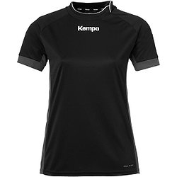 Kempa Prime Maillot Manches Courtes Femmes - Noir