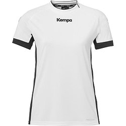 Kempa Prime Maillot Manches Courtes Femmes - Blanc / Noir