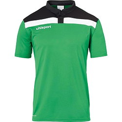 Uhlsport Offense 23 Polo Kinderen - Groen / Zwart / Wit