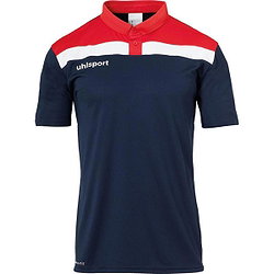 Uhlsport Offense 23 Polo Kinderen - Marine / Rood / Wit
