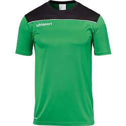 Uhlsport Offense 23 T-Shirt Enfants - Vert / Noir / Blanc