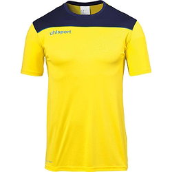 Uhlsport Offense 23 T-Shirt Enfants - Lime / Noir / Anthracite