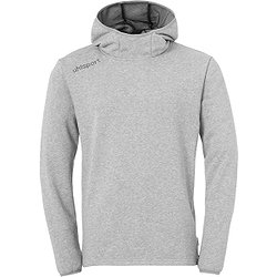 Uhlsport Essential Kapuzensweat Herren - Dunkelgrau Meliert