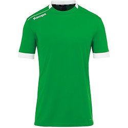 Kempa Player Shirt Korte Mouw Heren - Groen / Wit