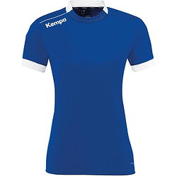 Kempa Player Shirt Korte Mouw Dames - Royal / Wit