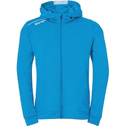 Kempa Player Sweat À Capuche Enfants - Bleu Kempa / Blanc