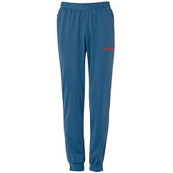 Kempa Lite Pantalon Polyester Enfants - Gris Glacé / Rouge Fluo