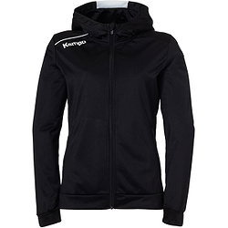Kempa Player Hoodie Damen - Schwarz / Weiß