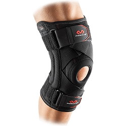 Mcdavid Kniebrace Met Steunen En Gekuiste Straps - Zwart
