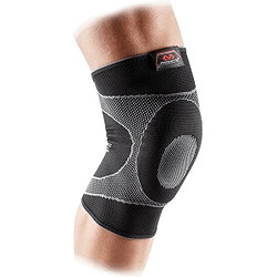 Mcdavid Elastische Kniesleeve Met Gelpadding - Zwart