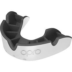 Opro Silver Superior Fit Gebitsbeschermer - Wit / Zwart