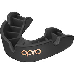 Opro Bronze Enhanced Fit Mundschutz - Schwarz