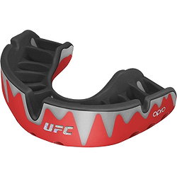Opro Ufc Platinum Elite Fit Gebitsbeschermer - Rood / Zilver / Zwart