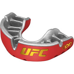 Opro Ufc Gold Ultra Fit Mundschutz - Rot / Silber