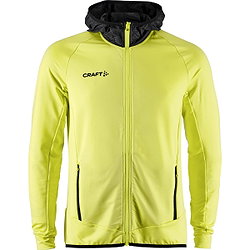 Craft Extend Sweat À Capuche Hommes - Jaune Fluo