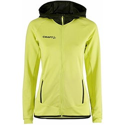 Craft Extend Sweat À Capuche Femmes - Jaune Fluo