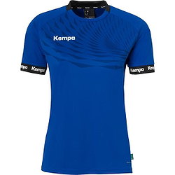 Kempa Wave 26 Maillot Manches Courtes Femmes - Royal / Marine