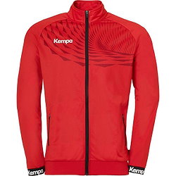 Kempa Wave 26 Veste D'entraînement Polyester Enfants - Rouge / Rouge Chili