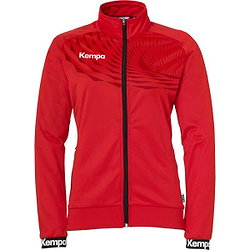 Kempa Wave 26 Veste D'entraînement Polyester Femmes - Rouge / Rouge Chili