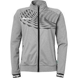 Kempa Wave 26 Trainingsjacke Polyester Damen - Dunkelgrau Meliert / Anthrazit