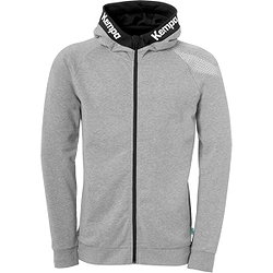 Kempa Core 26 Hoodie Kinderen - Donkergrijs Gemeleerd