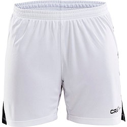 Craft Progress Contrast Short Dames - Wit / Zwart