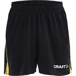 Craft Progress Contrast Short Kinderen - Zwart / Geel