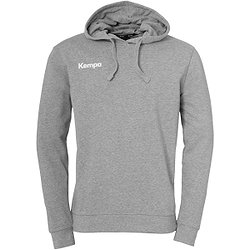 Kempa Sweater Met Kap Heren - Donkergrijs Gemeleerd